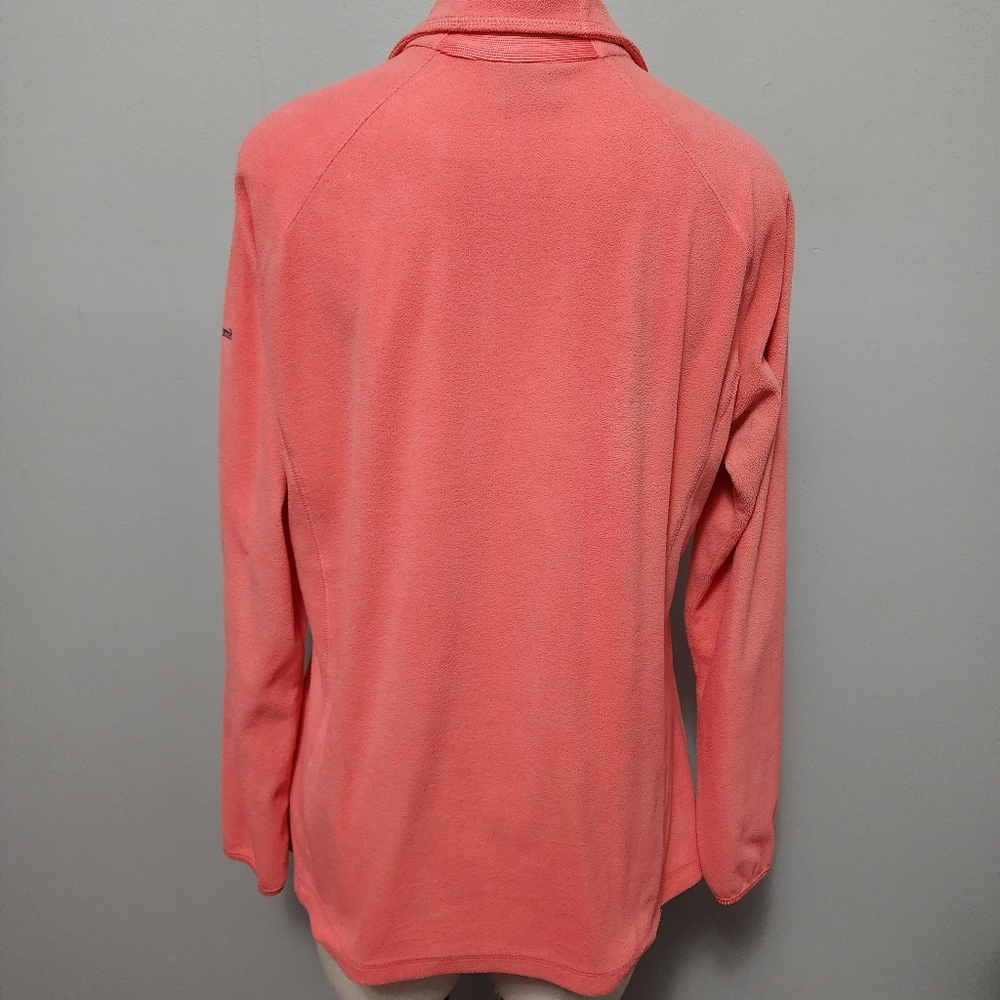 Columbia Blush Pink Glacial Half Zip Fleece Size large - Picture 5 of 7
